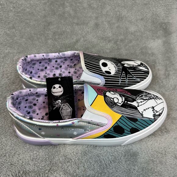 Disney Nightmare Before Christmas Shoes NWT Ground Up Jack And Sally Womens - Picture 2 of 8
